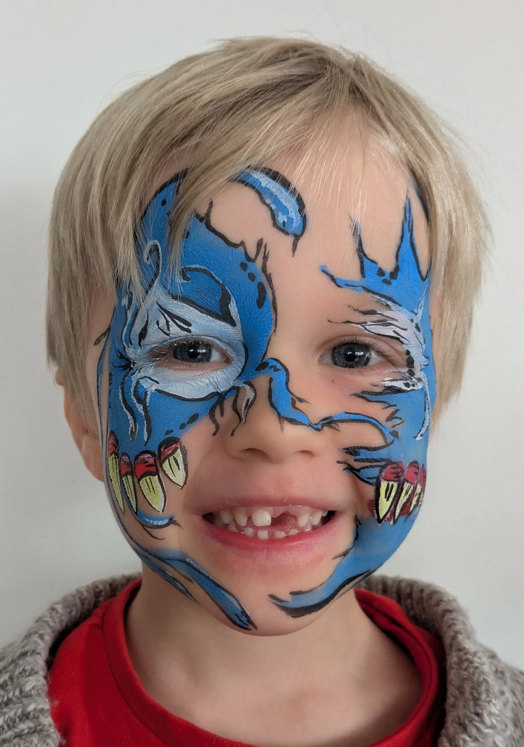 Maquillage artistique inspiré de Venom